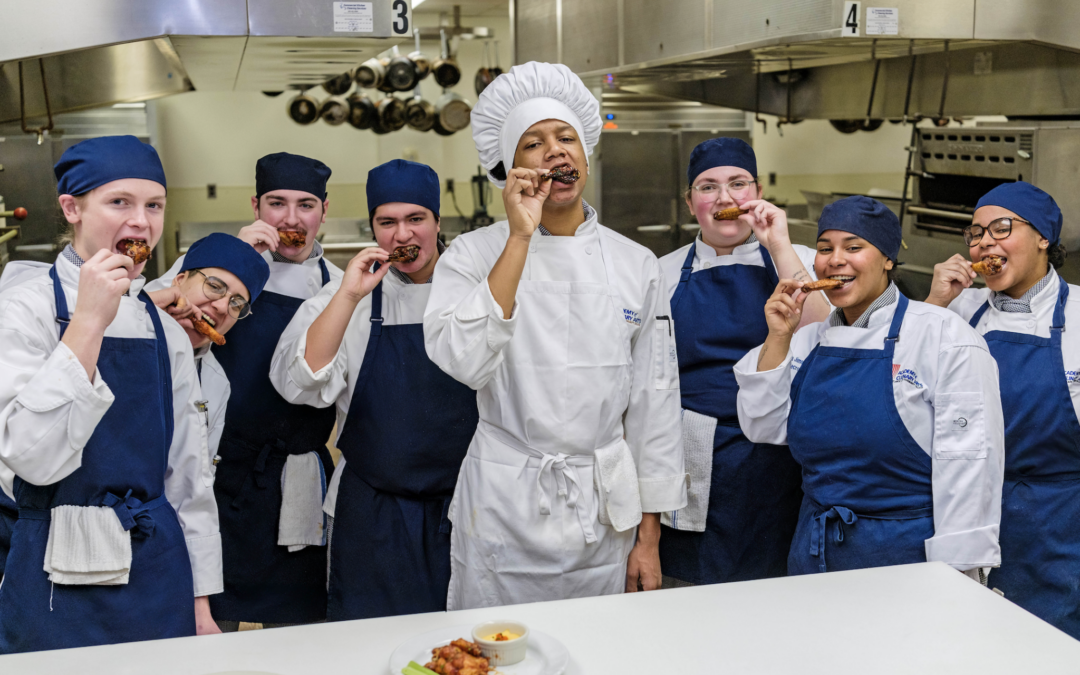 Academy of Culinary Arts Students Engage in Recipe Battle at the 3rd Annual Wing Wars Competition